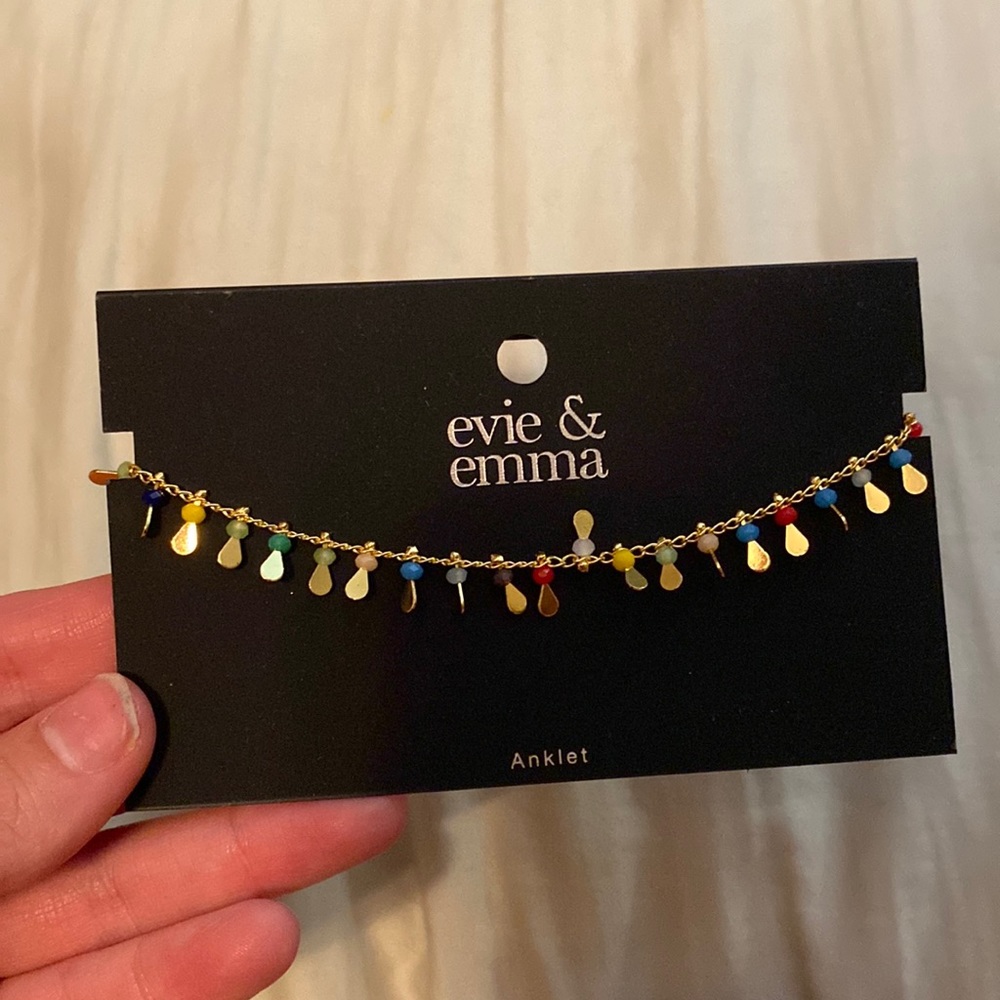 NWT Colorful Anklet